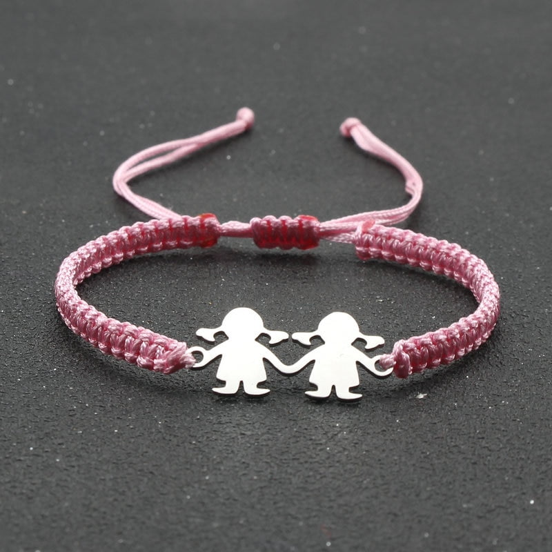 bracelet-soeurs-pour-la-vie-acier-rose