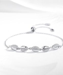 Bracelet coquillage argent